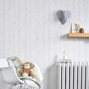 CLOUD ISLAND NWT White birch peel & stick wallpaper